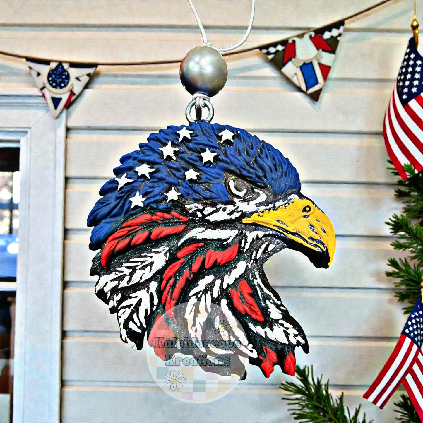 3D, Eagle, Patriotic Car Freshener