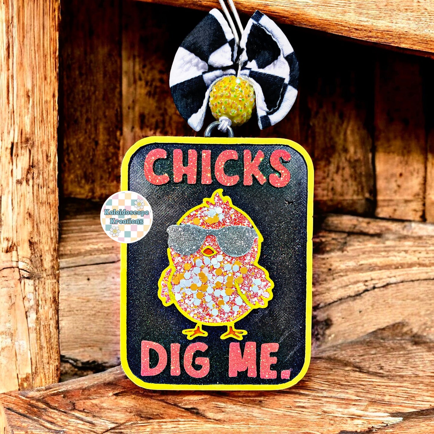 Chicks Dig Me Car Freshener