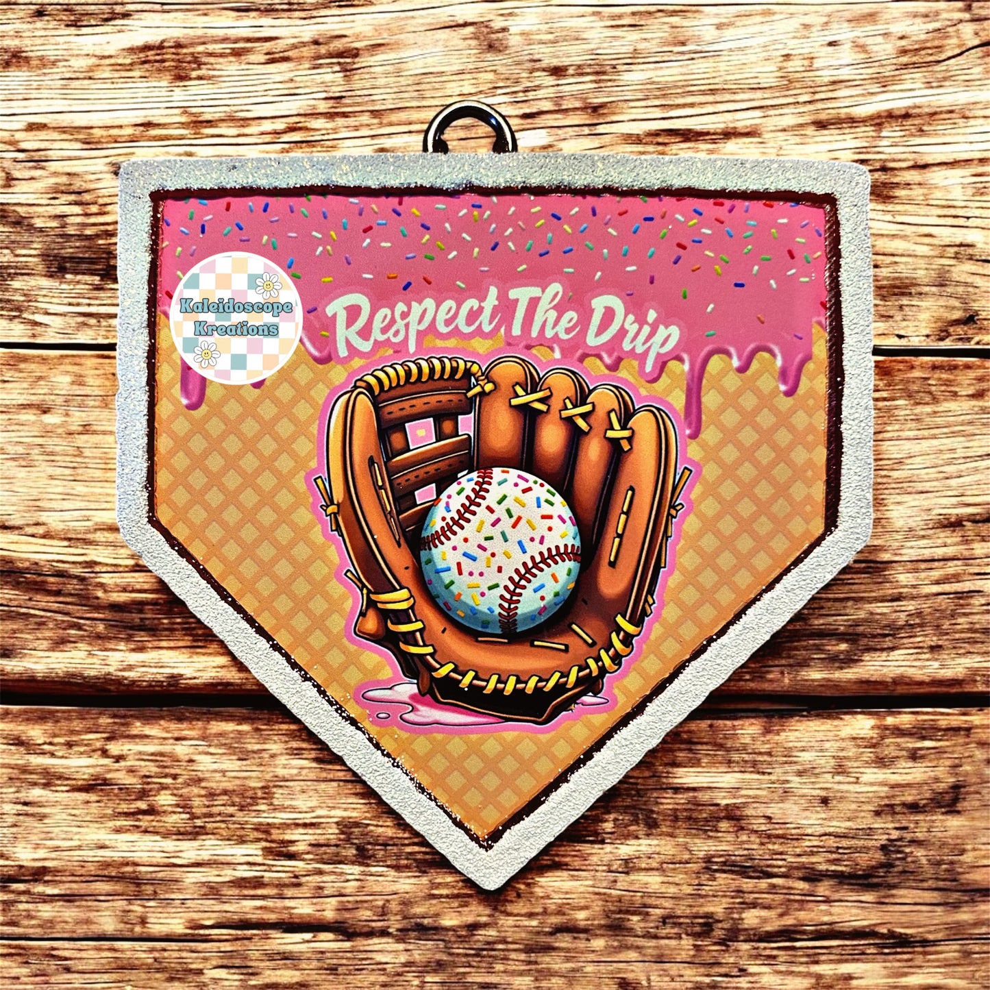 Home Plate Baseball Cardstock Car Fresheners