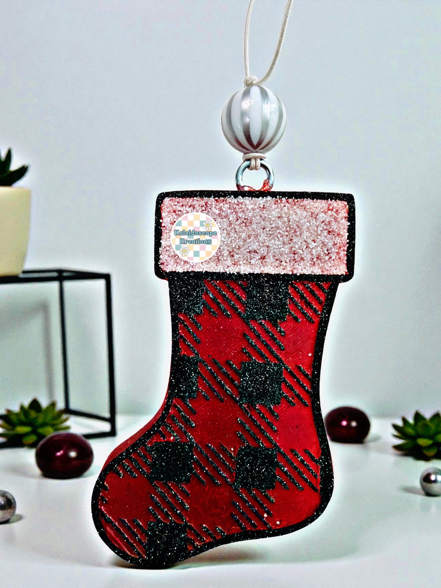 Christmas Stocking Car Freshener