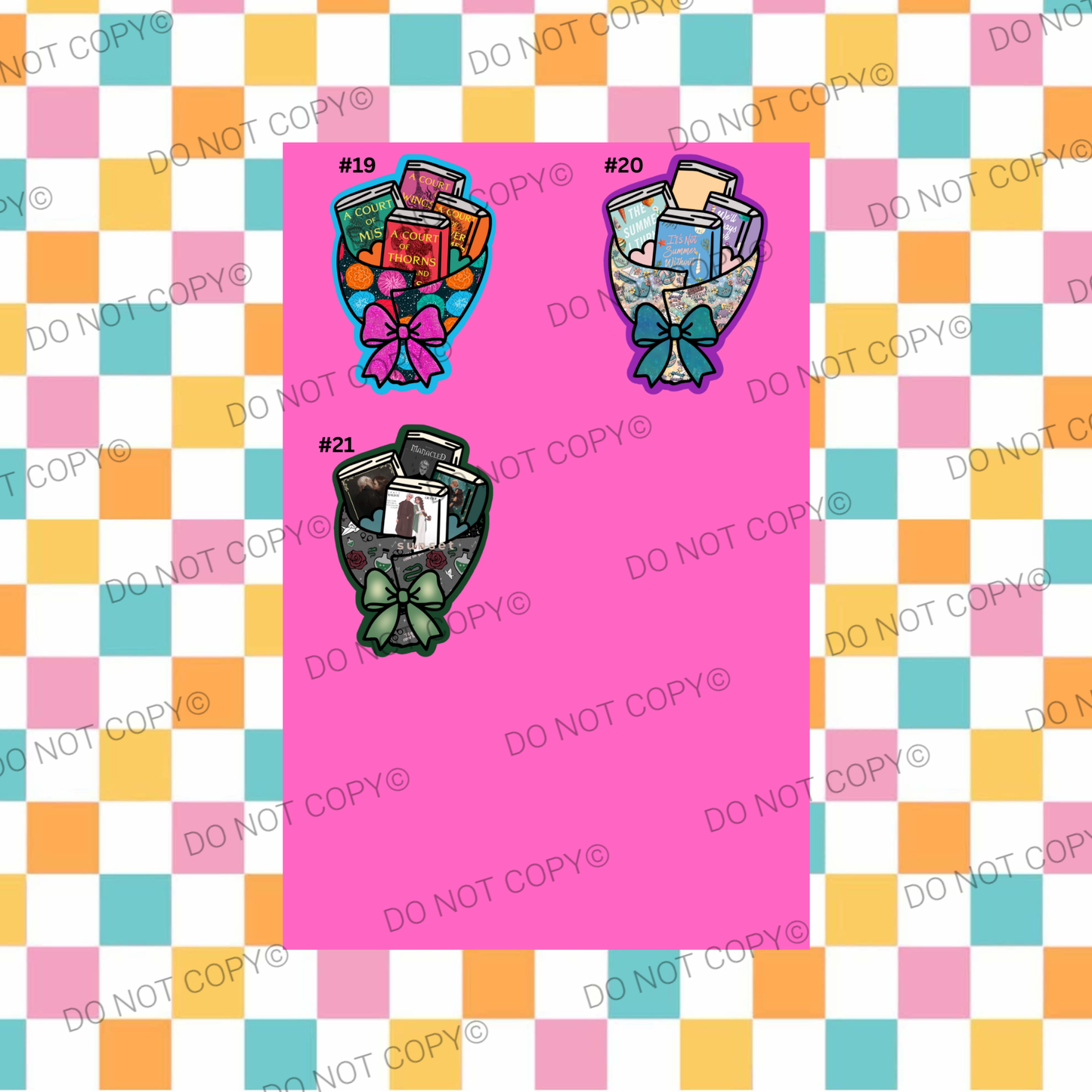 ABC BOOK BOUQUET Cardstock