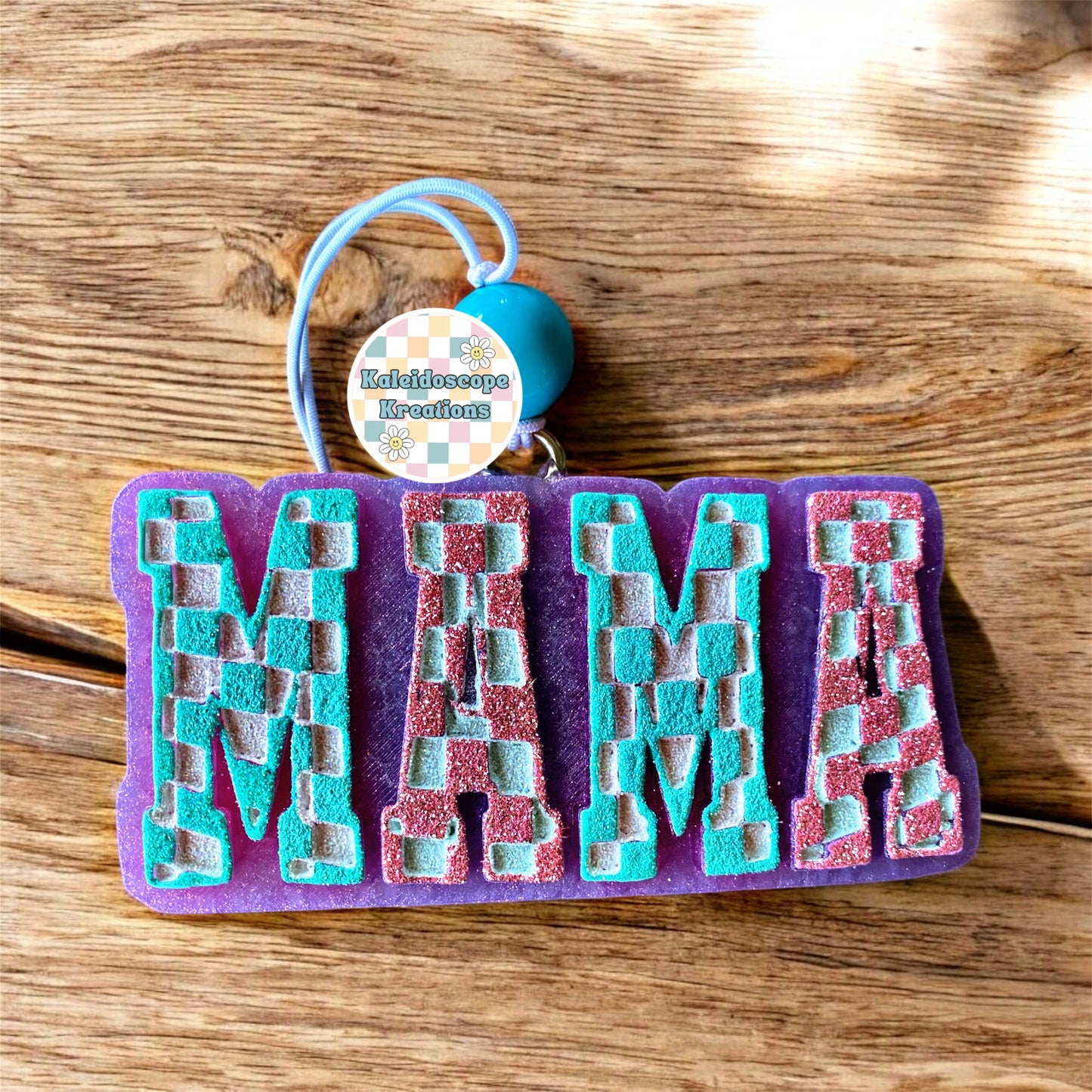 Checkered Mama Car Freshener