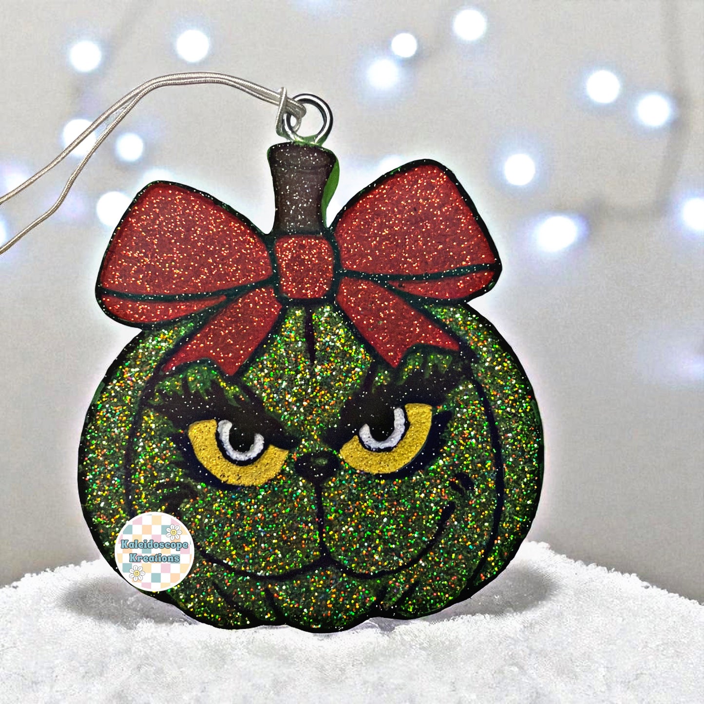 Green Pumpkin Car Freshener