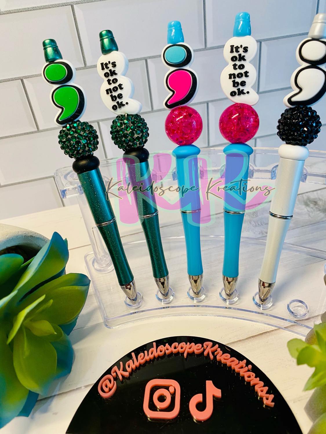 Adult/Sarcastic Beaded Pens – kaleidoscope-kreationss