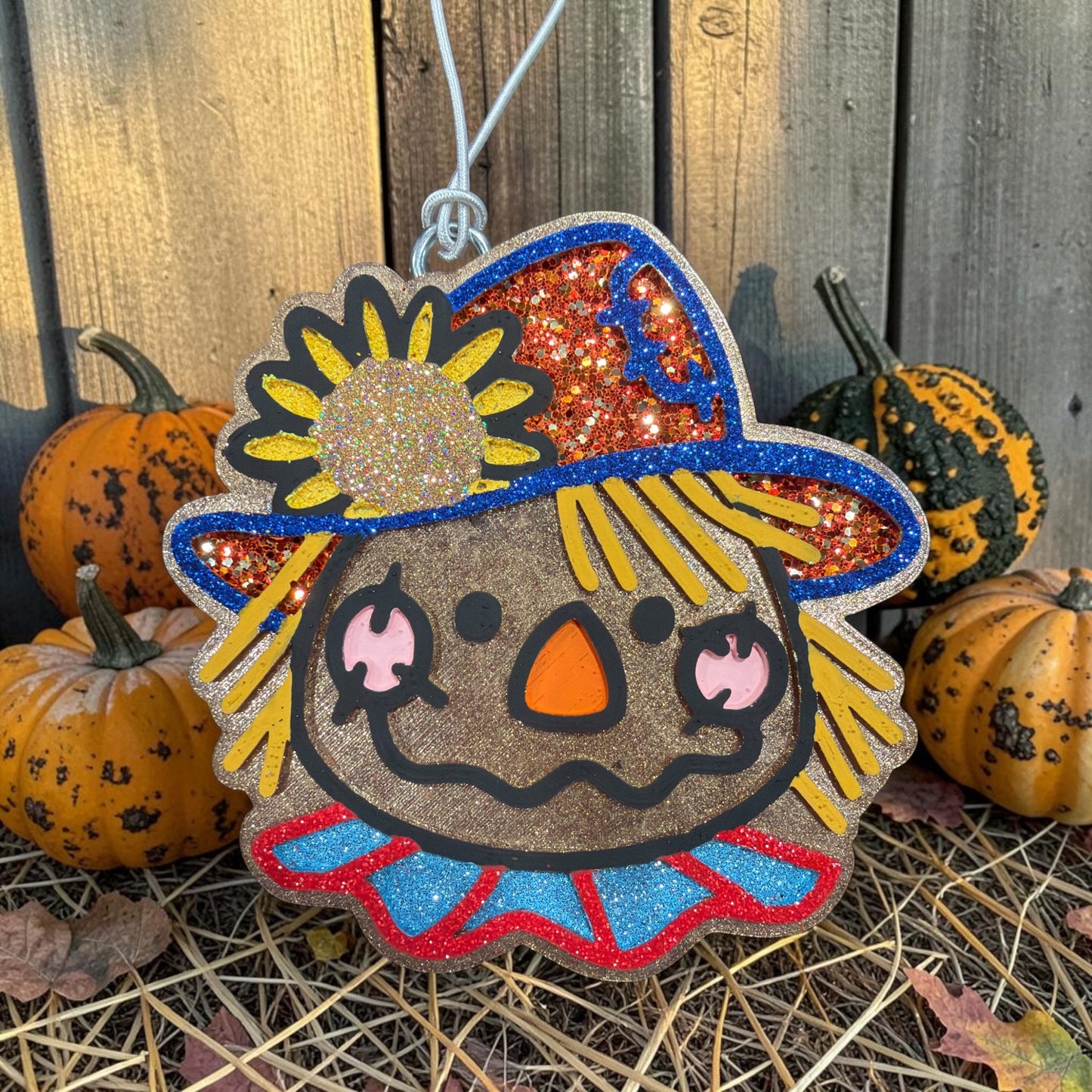 Scarecrow, Fall, Car Freshener