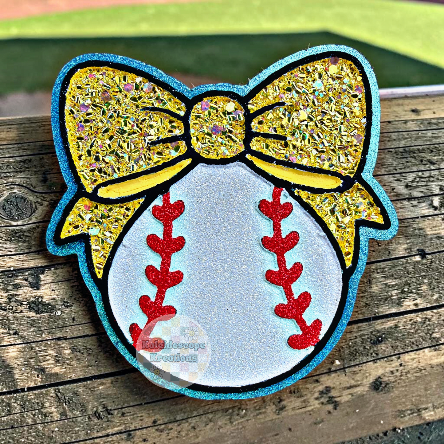 Baseball, Bow, Sports, Car Freshener