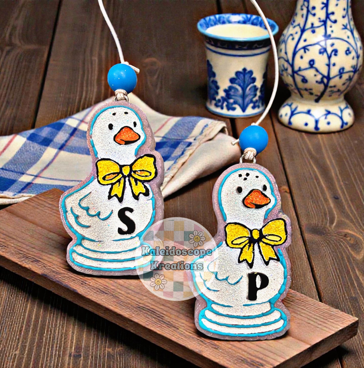 Salt and Pepper, Vintage, Vents Car Freshener