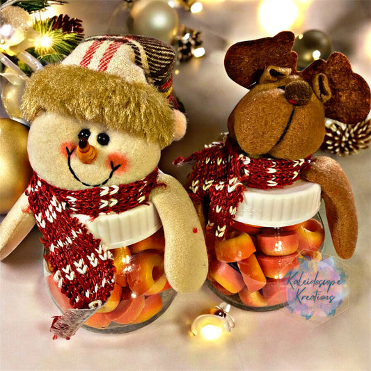 Peach Scoopies Christmas Container Wax Melts