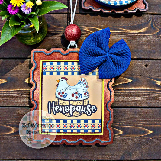 Country Style Postage Stamp Car Freshener