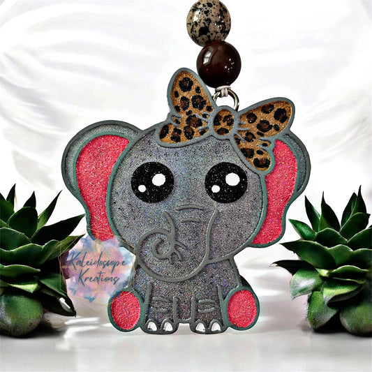 Cute Baby Elephant Custom Freshie