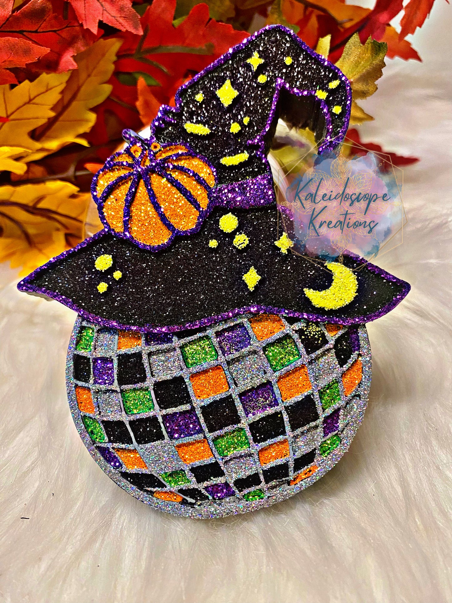 Disco Ball Witch Hat Freshener