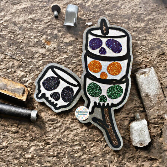 Spooky Marshmallow Car Freshener