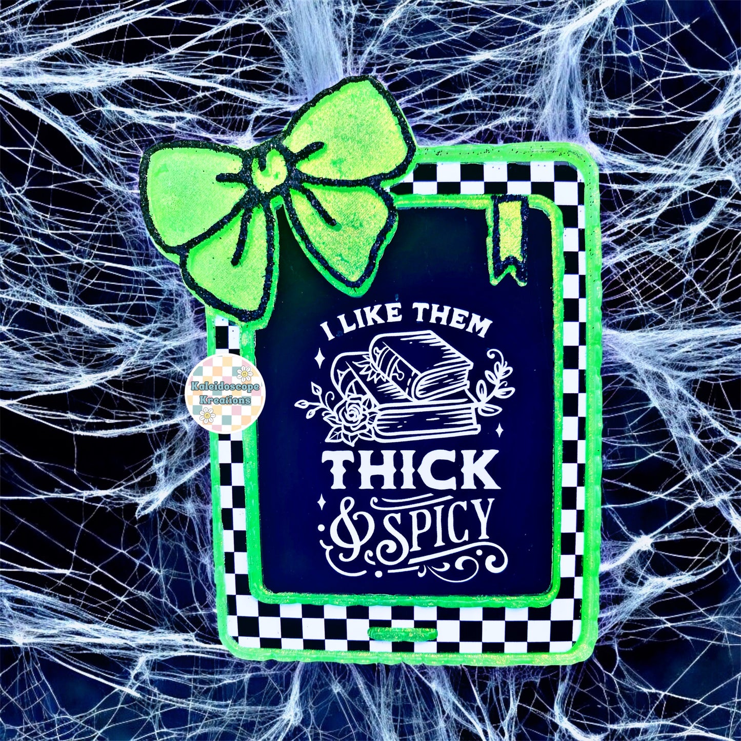 Kindle Thick & Spicy Cardstock Car Freshener
