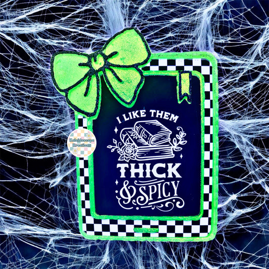 Kindle Thick & Spicy Cardstock Car Freshener