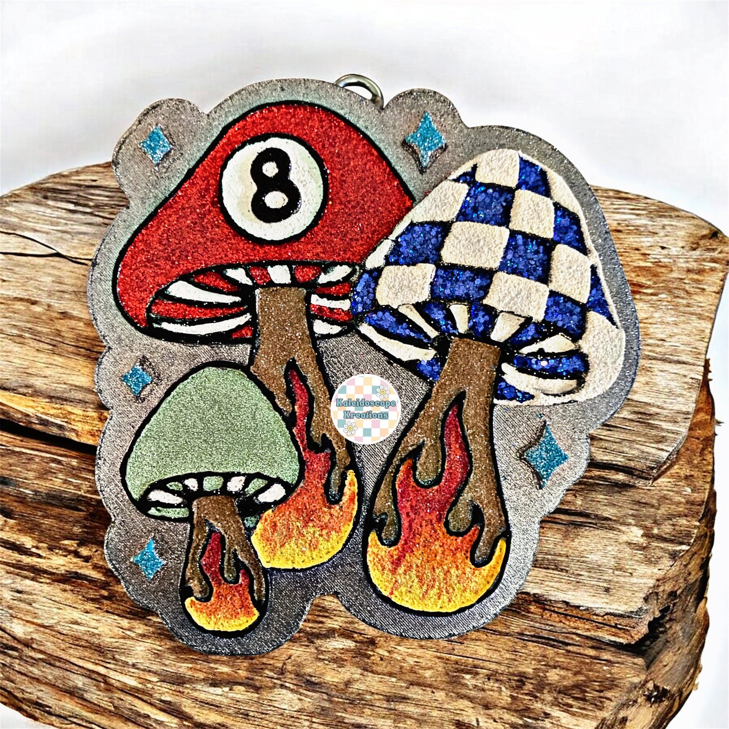 Groovy Mushrooms Car Freshener