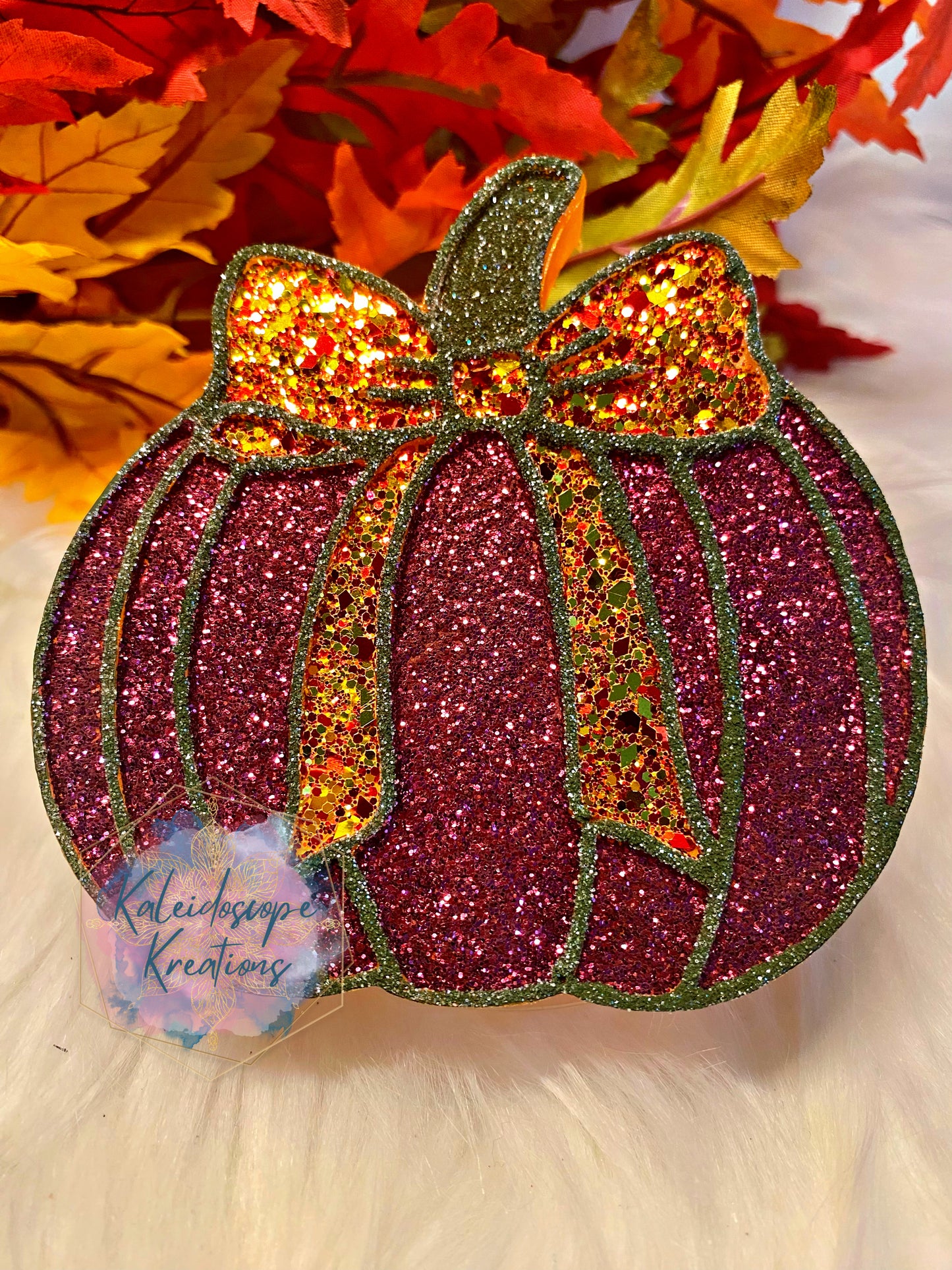 Pumpkin w/Bow Freshener