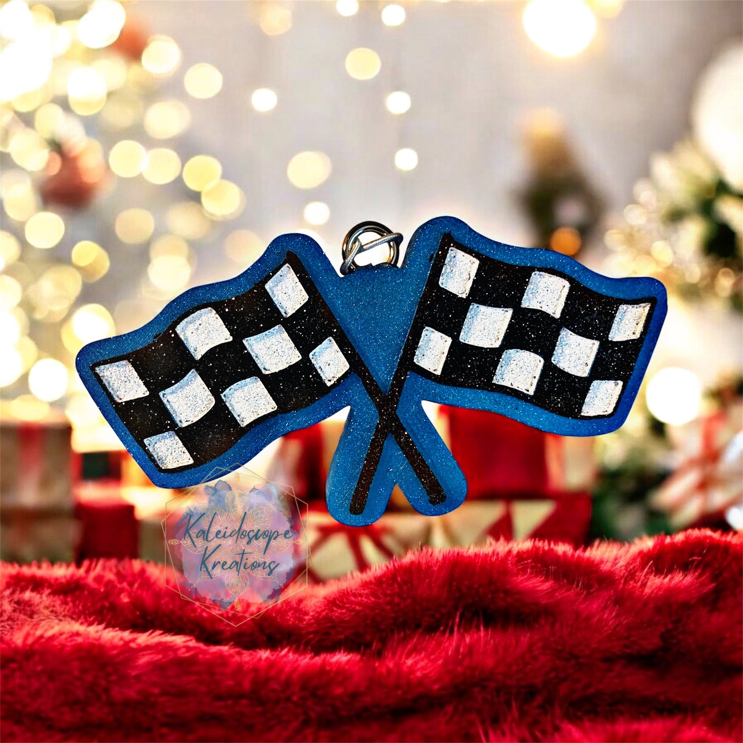 Checker Flag Car Freshener