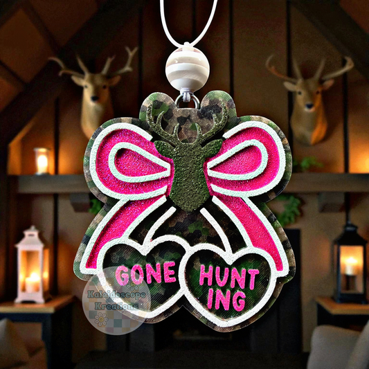 Gone Hunting Car Freshener