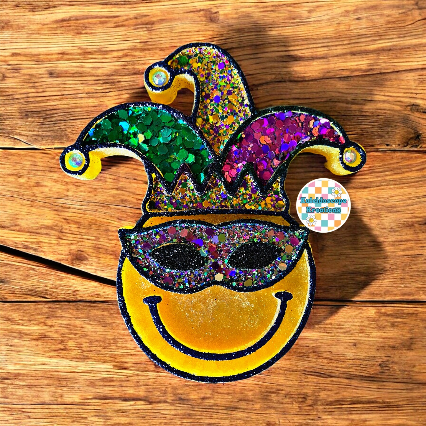 Mardi Gras Jester Car Freshener