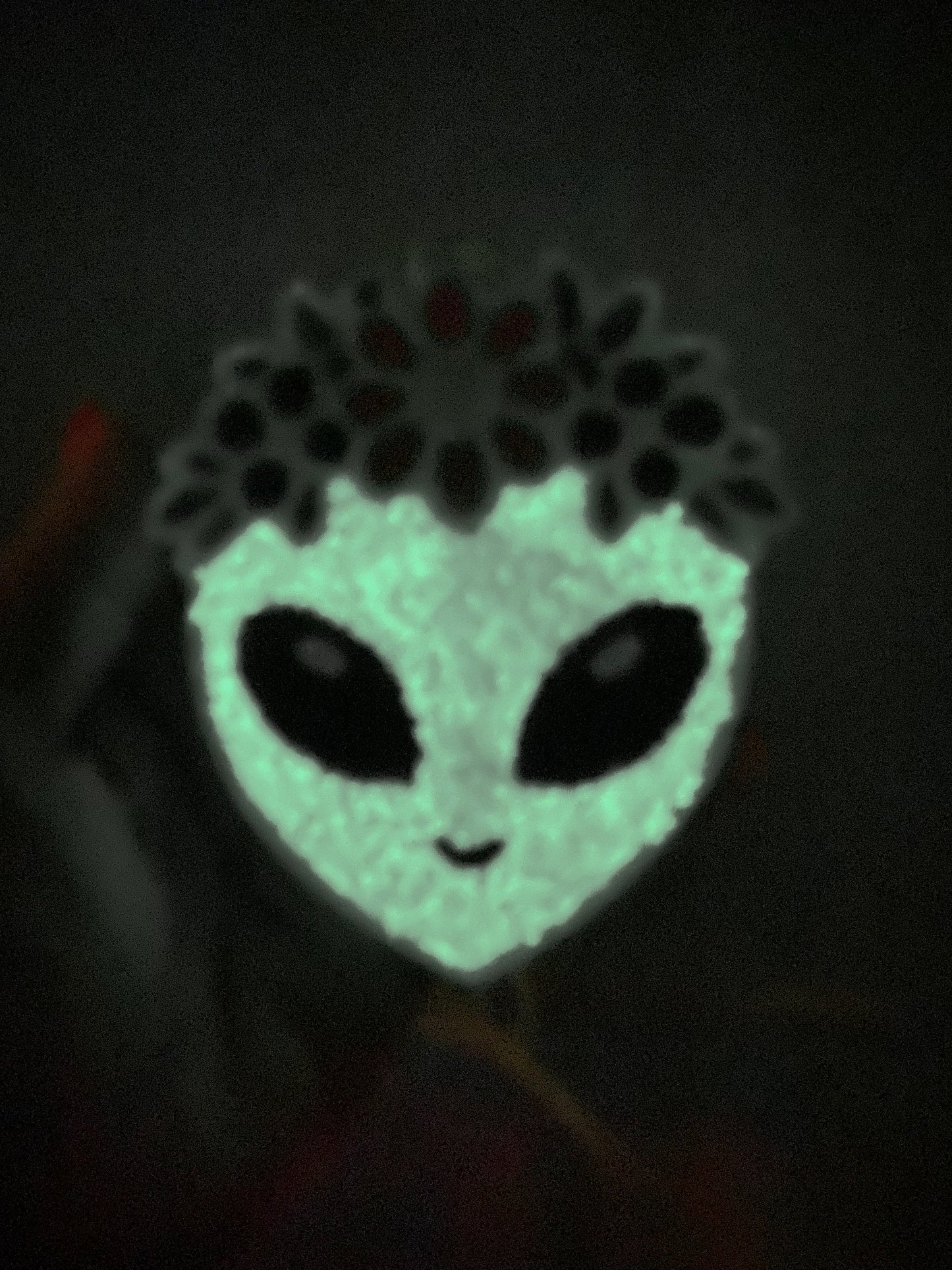 Glowing Alien Floral Freshener