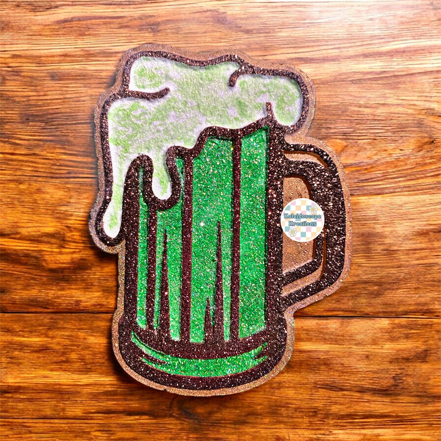 Green Beer Mug Car Freshener