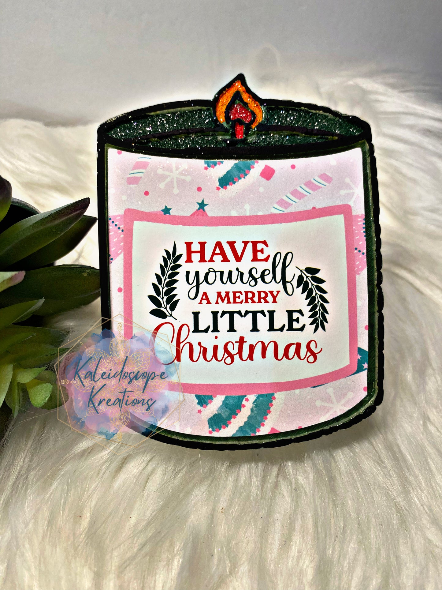 Candle Cardstock Freshener