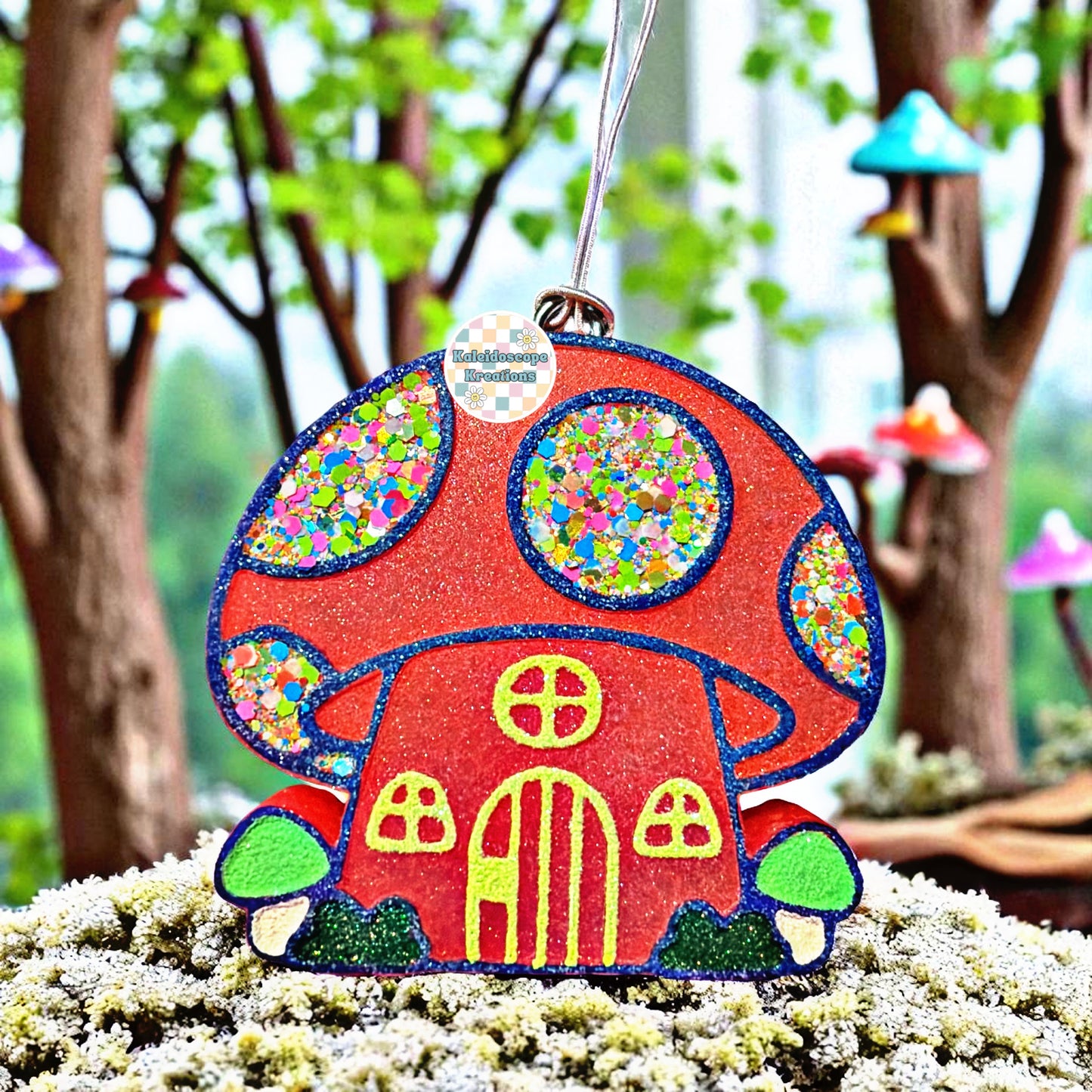 Mushroom Cottage Car Freshener