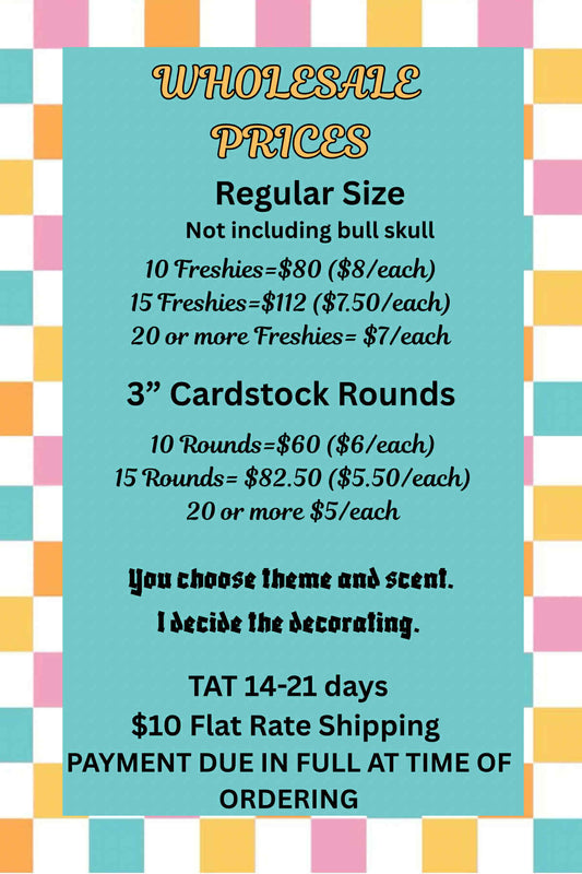 Wholesale Order Rebecca F