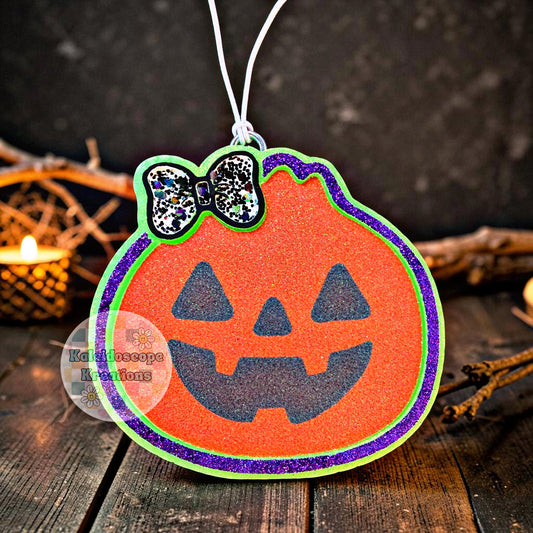 Pumpkin, Dumpling, Halloween Car Freshener