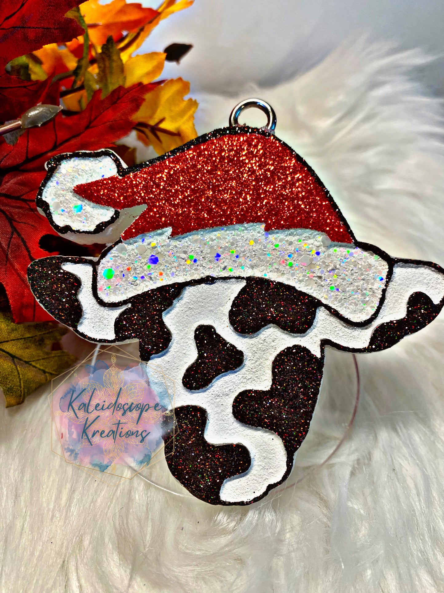 Santa Hat Cow Freshener