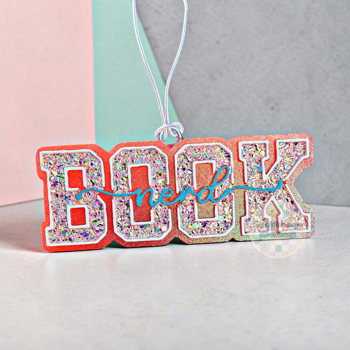Book, Nerd, Car Freshener