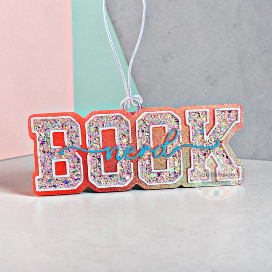 Book, Nerd, Car Freshener