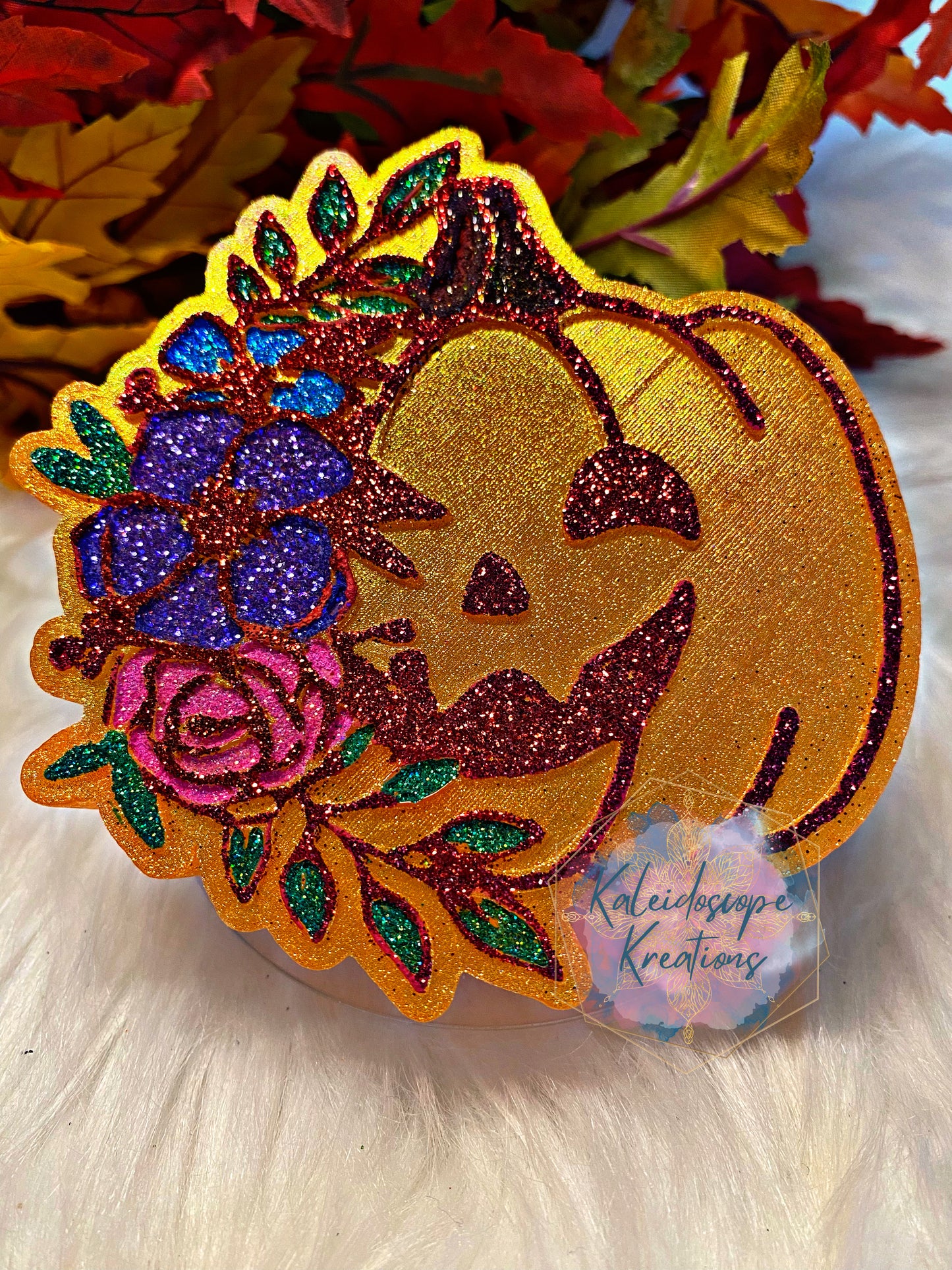 Half Floral/Half Pumpkin Freshener