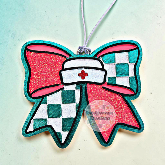 Nurse, Bow, Car Freshener