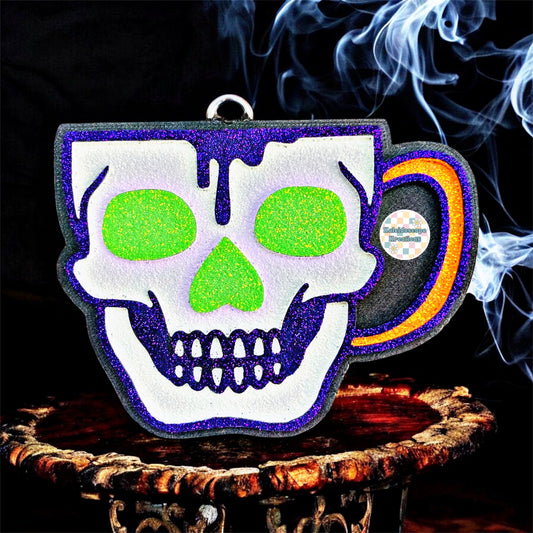 Skull Mug Car Freshener