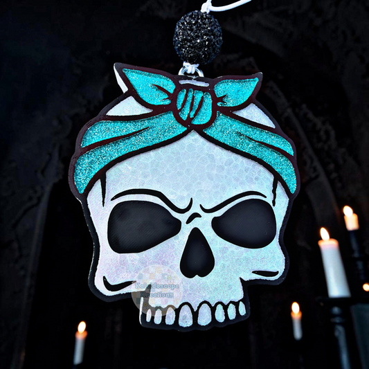 Bandana, Skull Head, Car Freshener