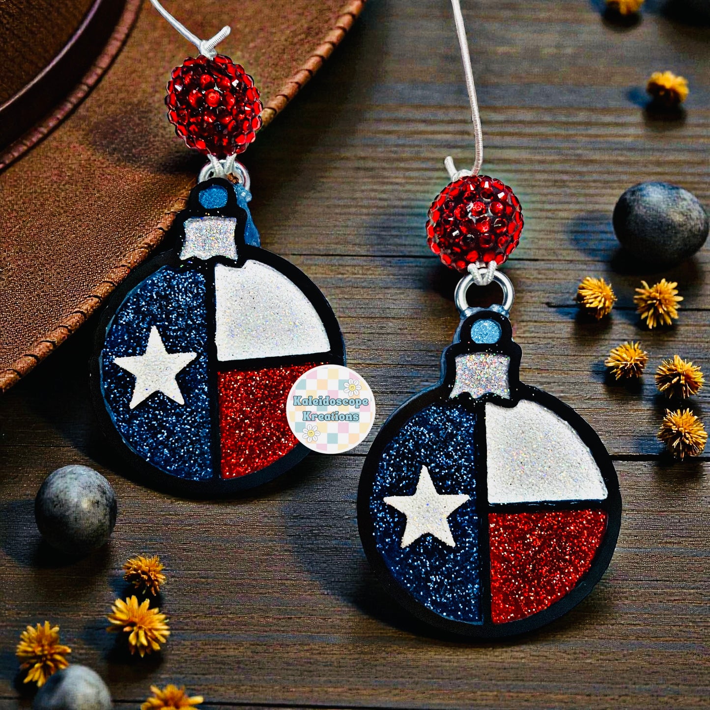 Hanging Texas Ornament Vent Car Freshie