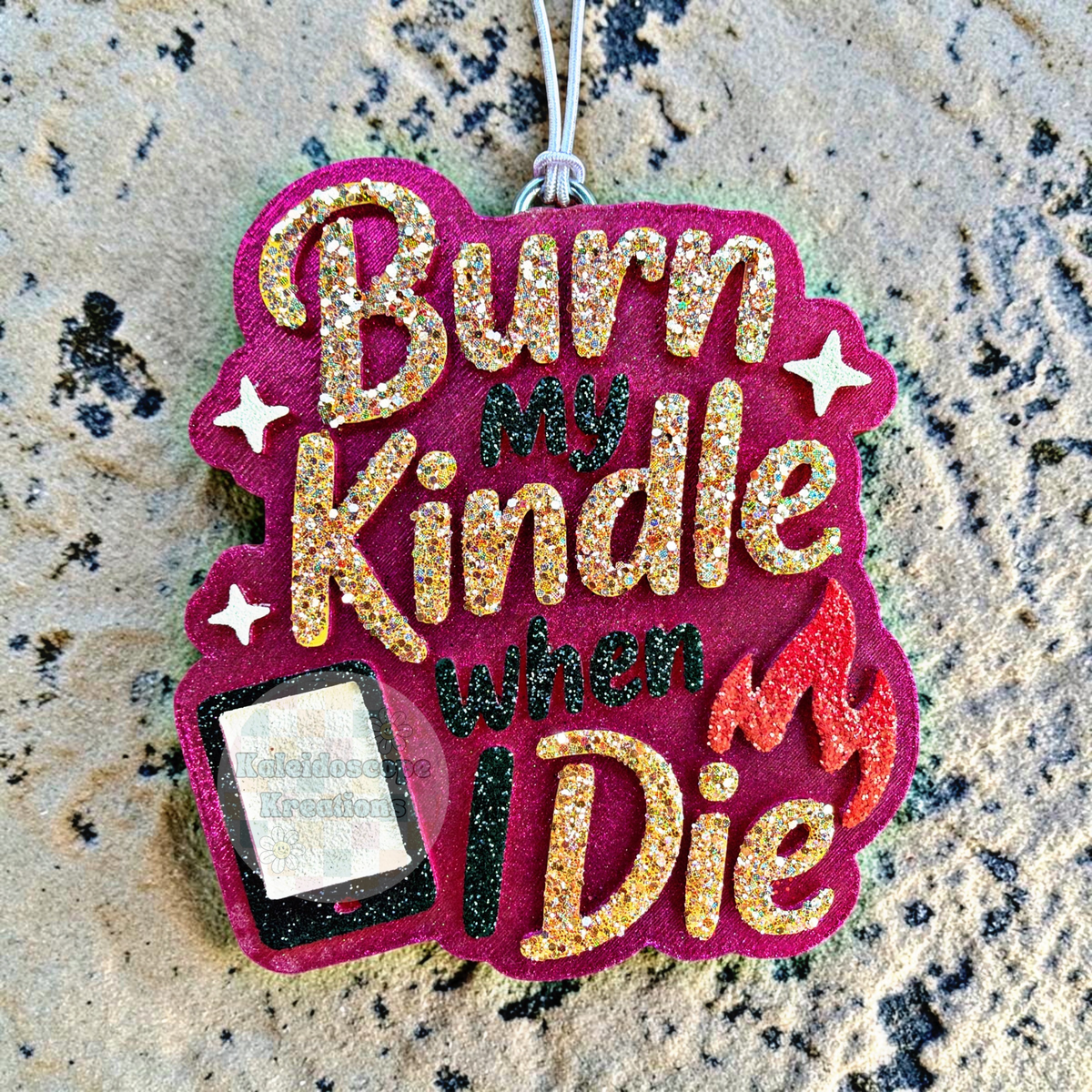 Kindle, Reading, Car Freshener