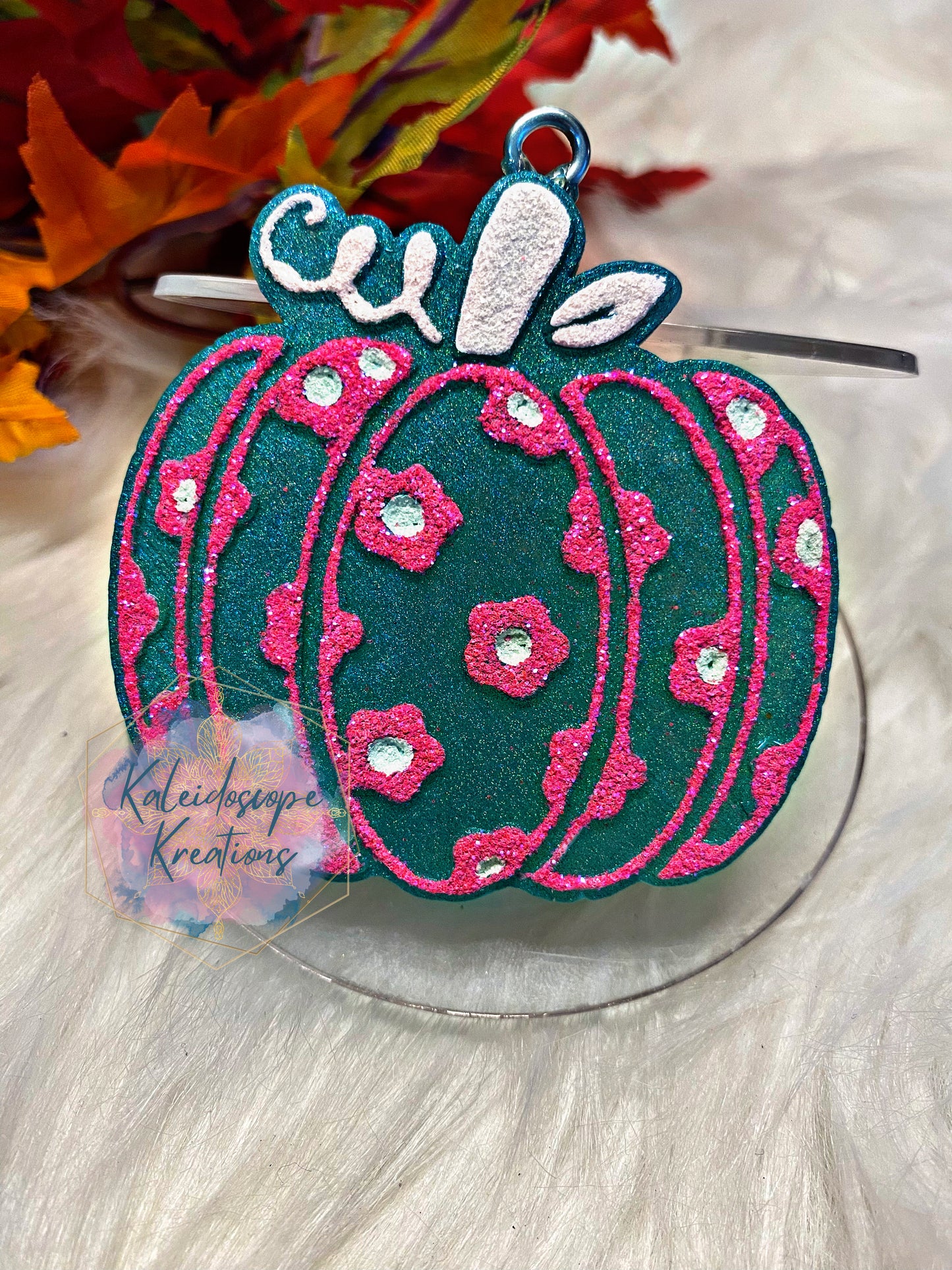 Floral Pumpkin Vent Freshener