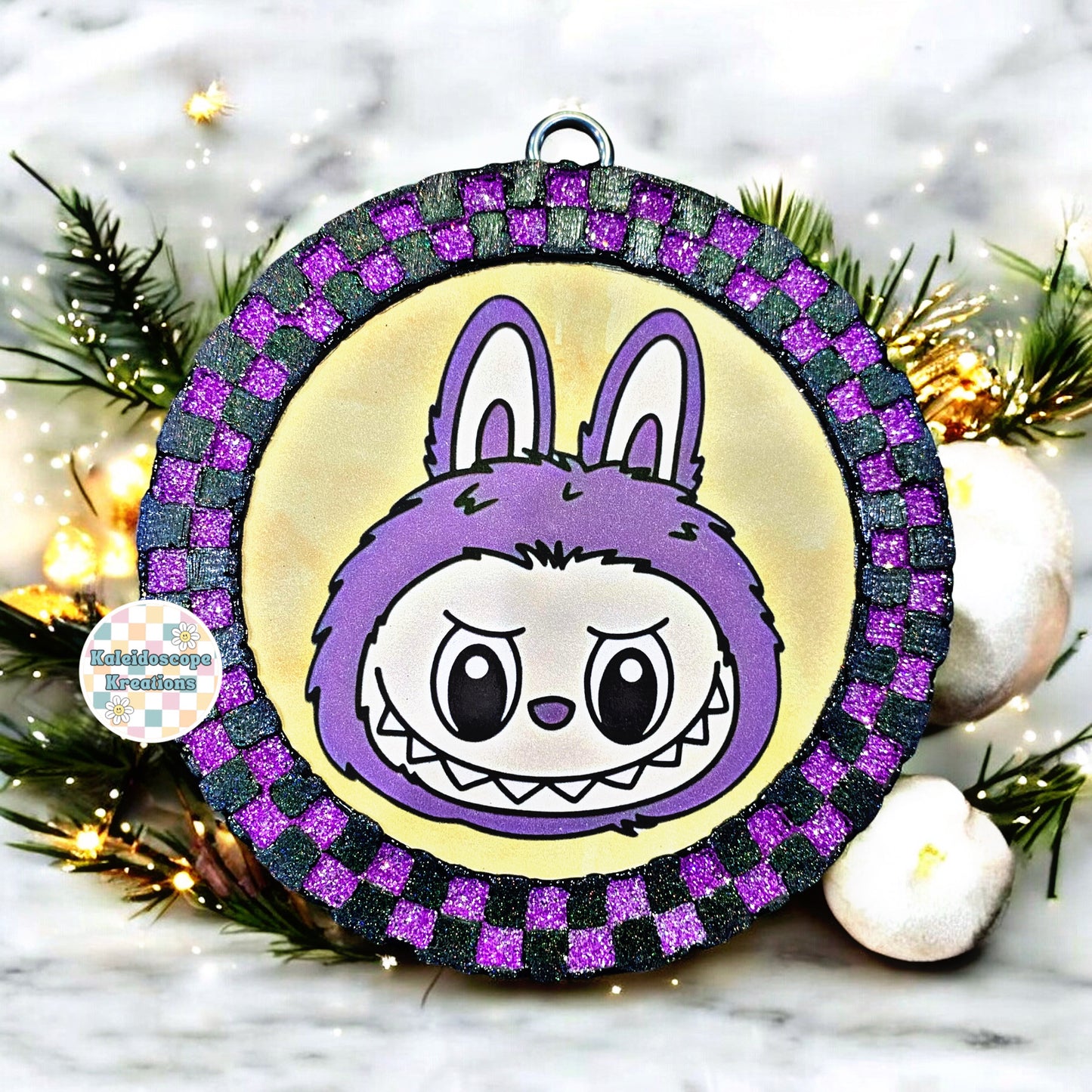 Checkered Bubu Car Freshener