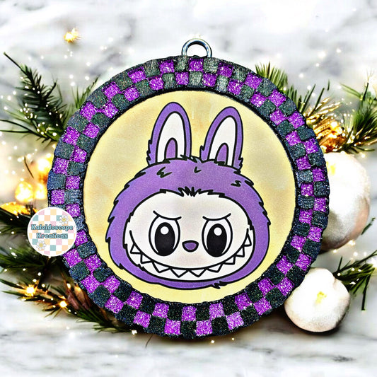 Checkered Bubu Car Freshener