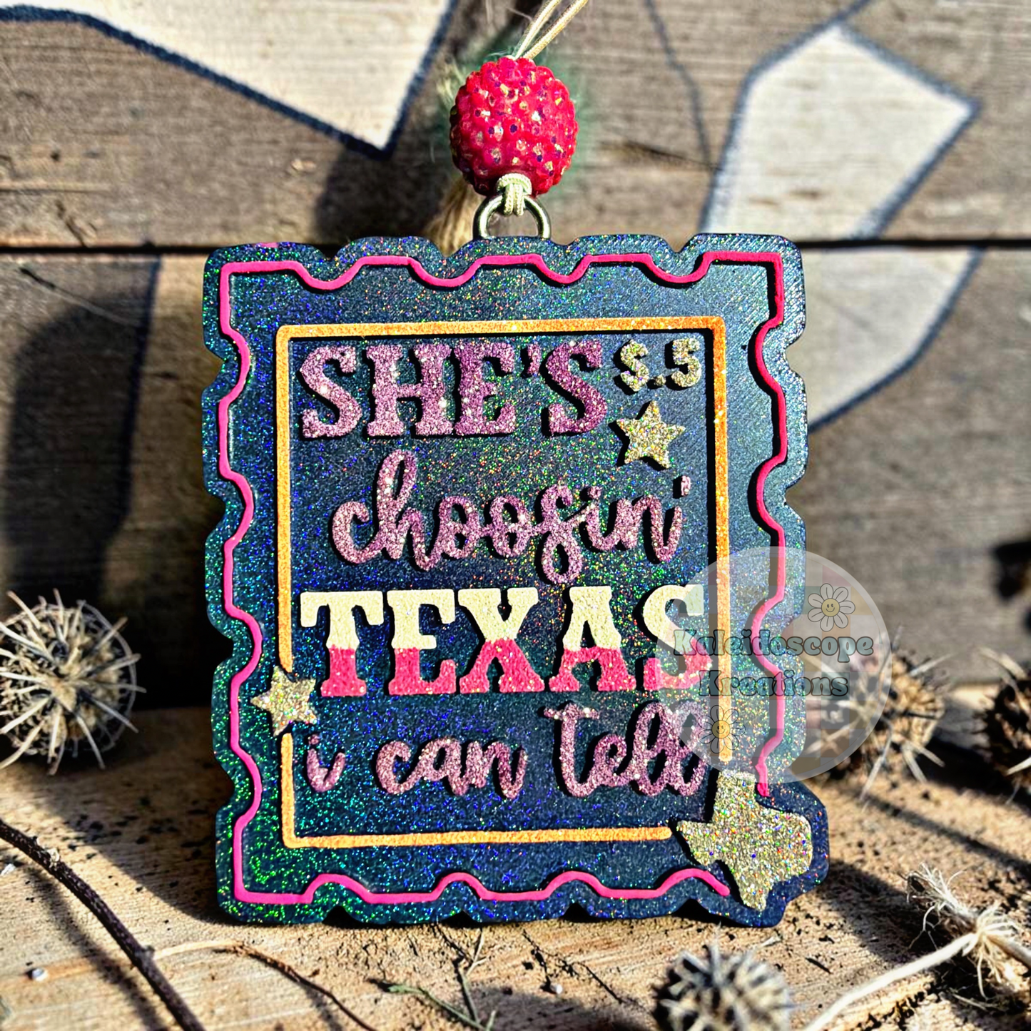 She’s Choosin Texas Car Freshener