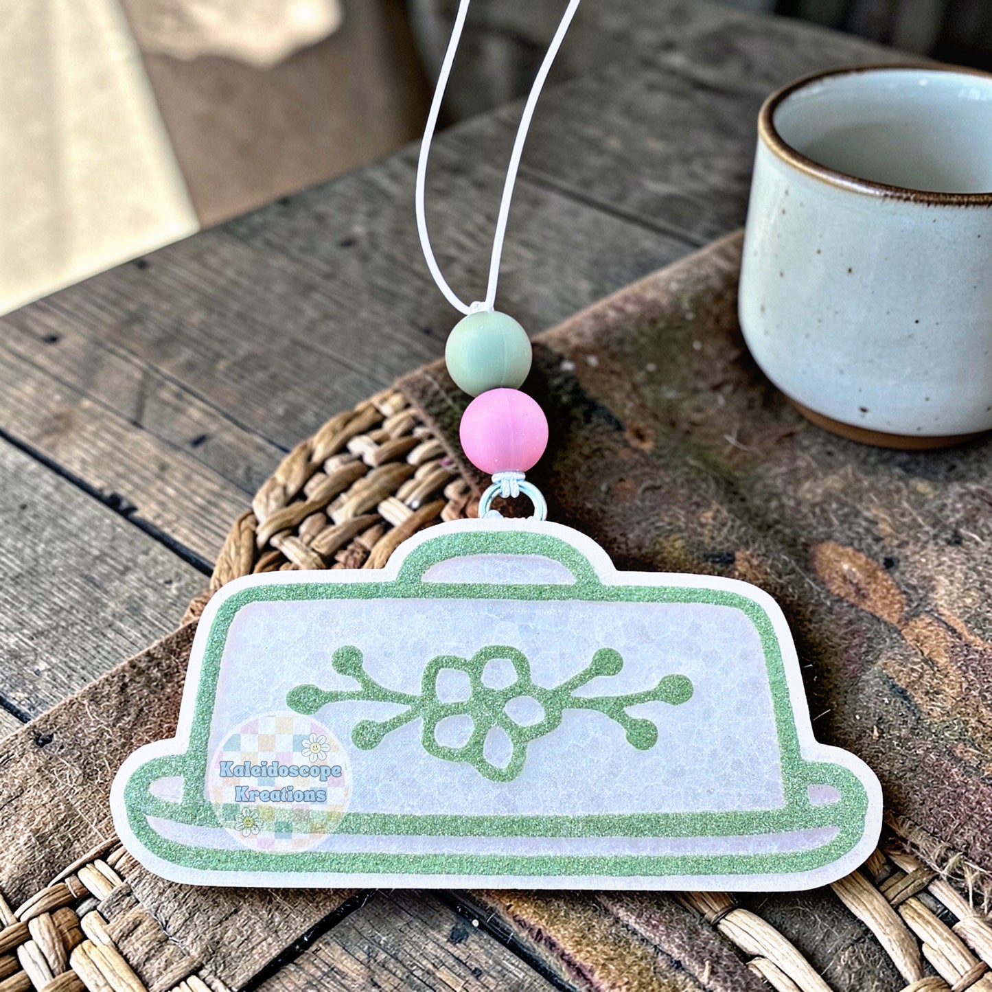 Vintage, Butter Dish, Car Freshener