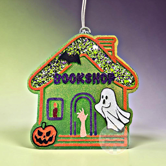 Bookshop, Halloween, Car Freshener