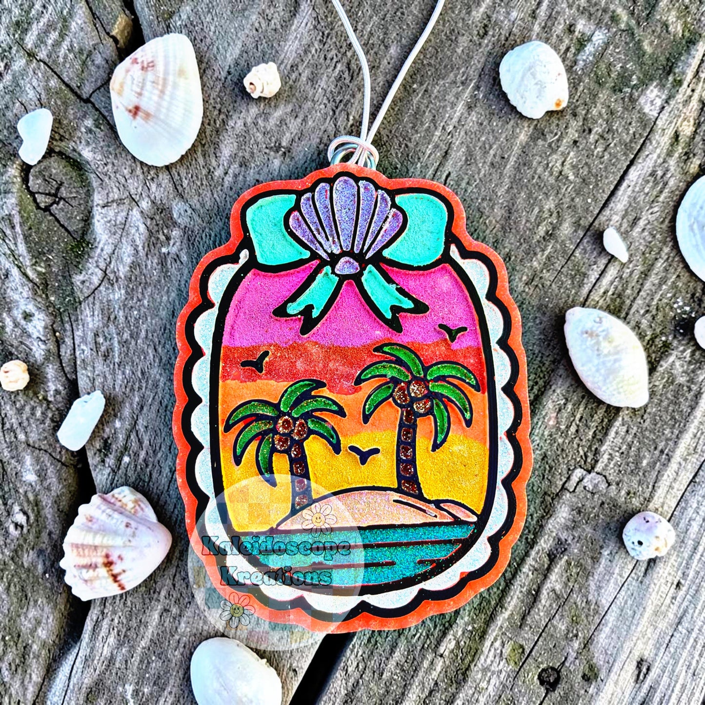 Beach Scene, Summer Car Freshener