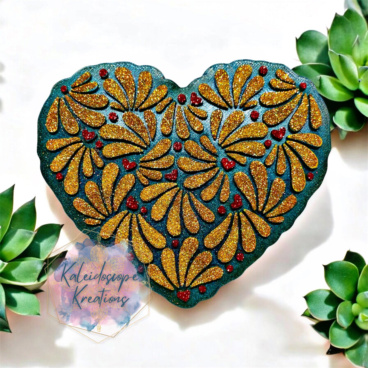 Talavera Heart Car Freshener