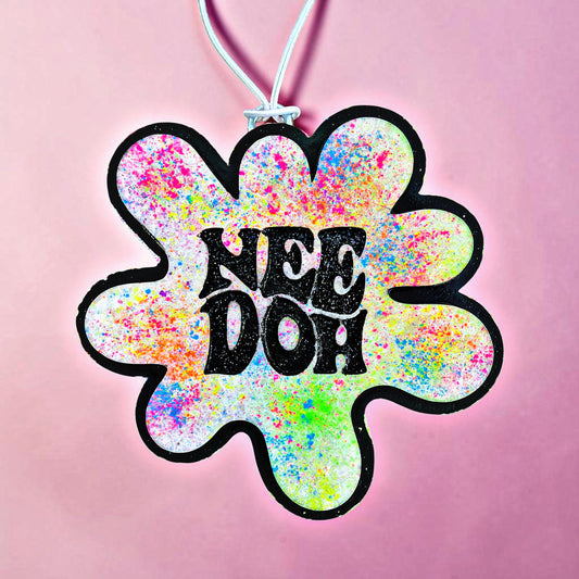 Retro, Splat, need oh, Car Freshener