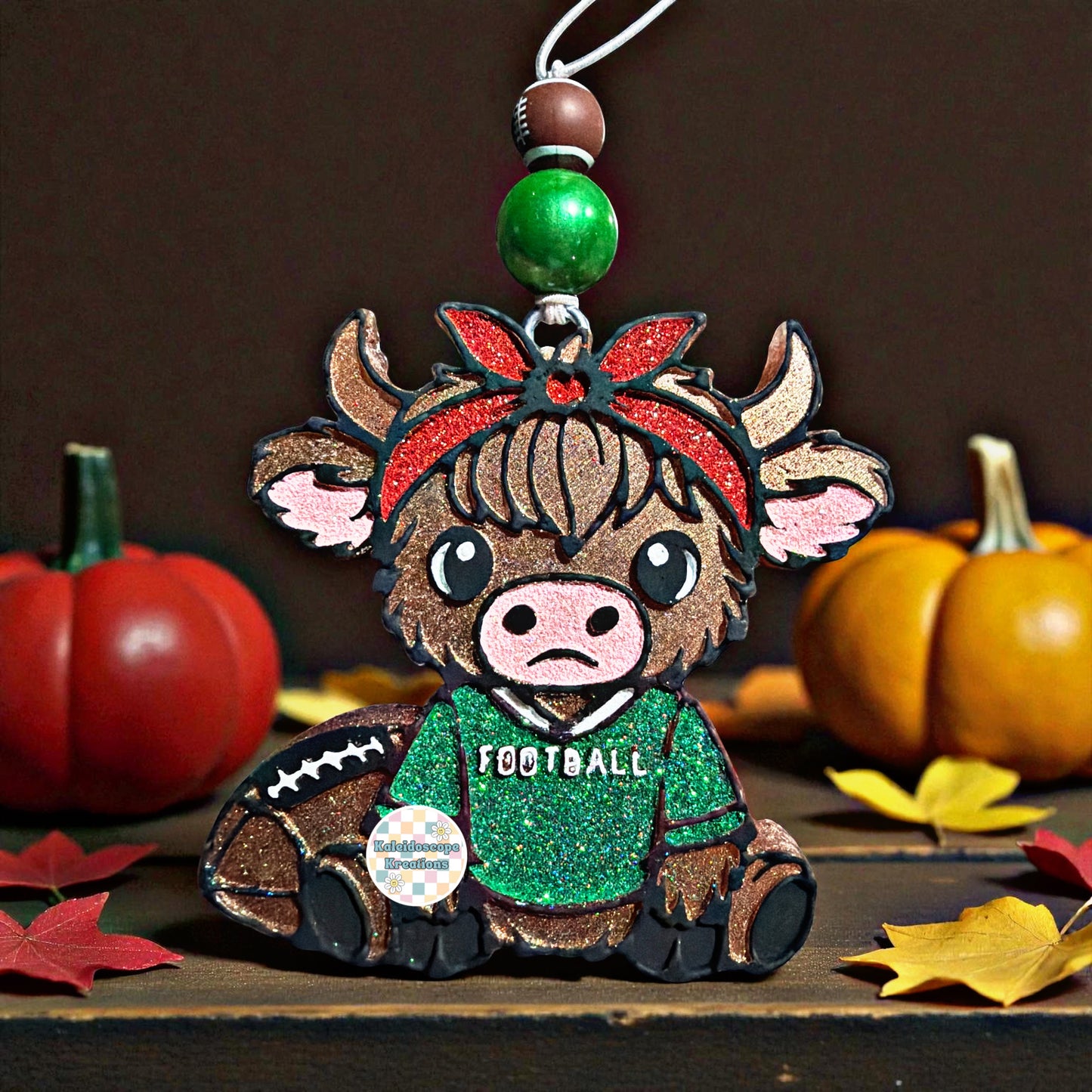 Football Cow Car Freshener