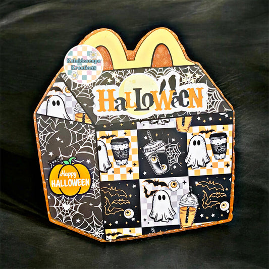 Halloween Happy Box Cardstock Car Freshener