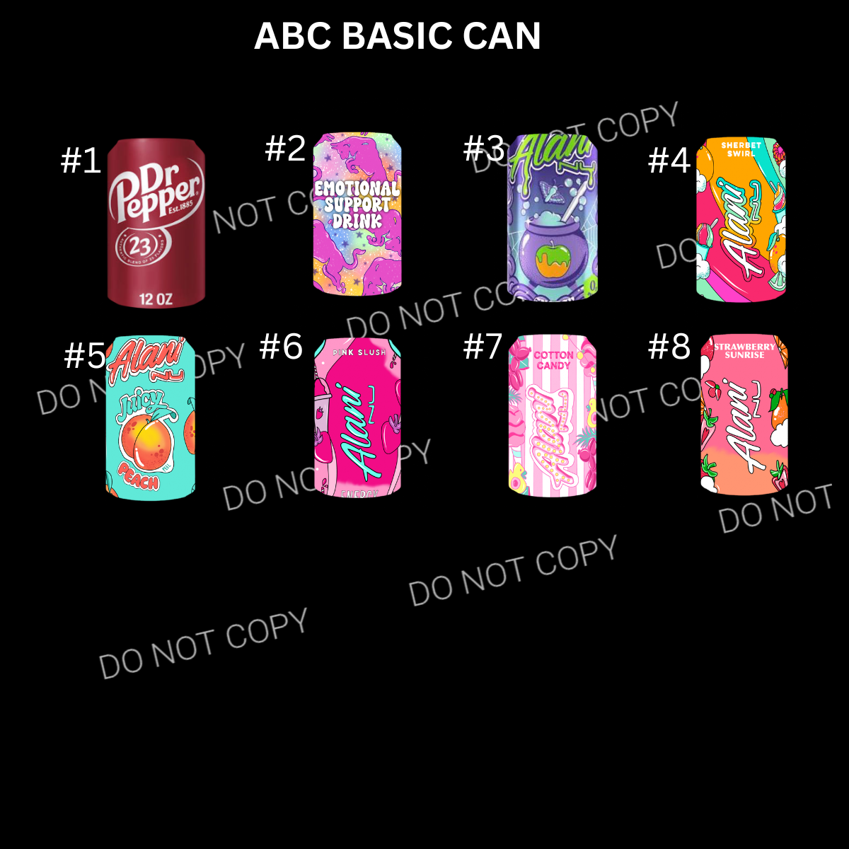 ABC BASIC CAN CARDSTOCK